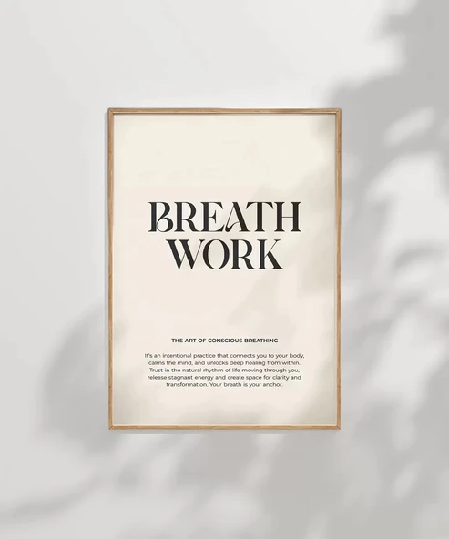 Çerçevesiz Poster Sakinlikte Güç - Resim 6