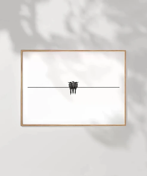 Çerçevesiz Poster Dostluk Hattı - Resim 7