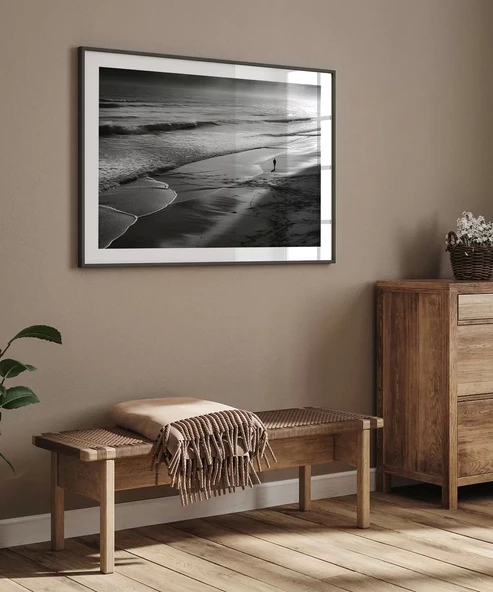 Çerçevesiz Poster Kıyıya Vuran Düşünceler - Resim 3