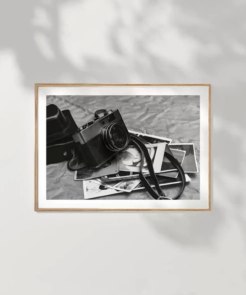 Çerçevesiz Poster Nostalji ve Objektif - Resim 7