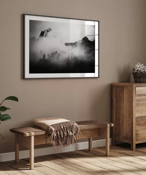 Çerçevesiz Poster Bulutların Ötesinde - Resim 3