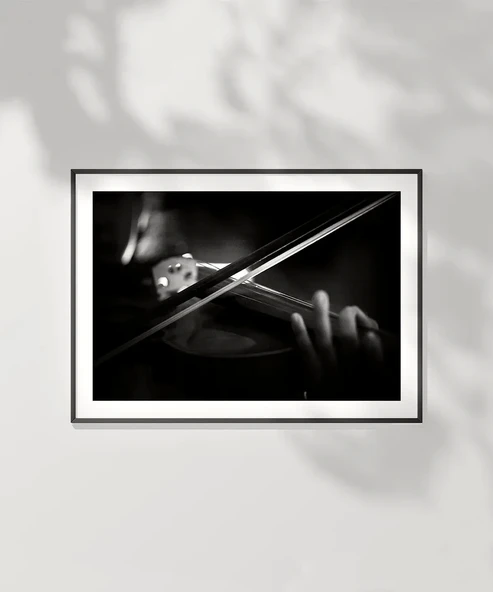 Çerçevesiz Poster Notaların İzinde - Resim 2