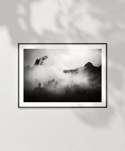 Çerçevesiz Poster Bulutların Ötesinde - Resim 2