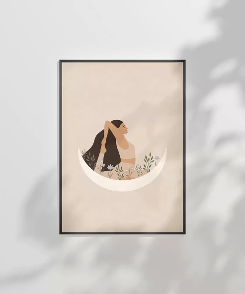 Çerçevesiz Poster Ruhun Çiçek Açtığı An - Resim 6