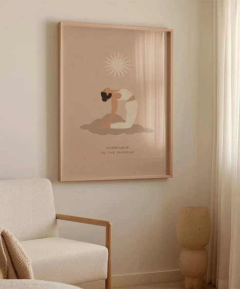 Çerçevesiz Poster Işığa Eğil - Resim 3