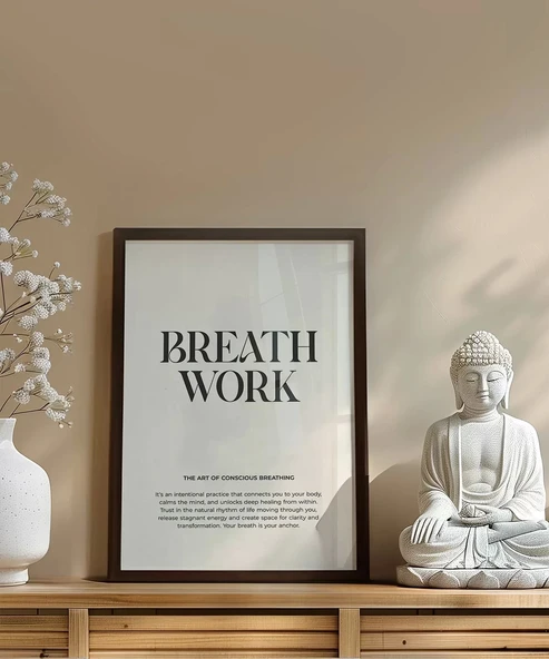 Çerçevesiz Poster Sakinlikte Güç - Resim 3