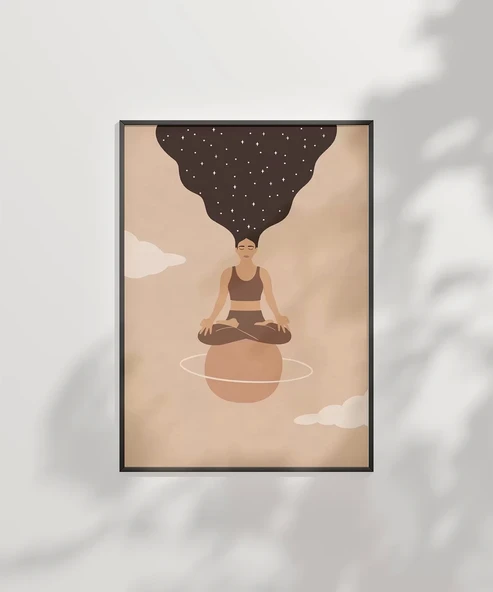 Çerçevesiz Poster Kozmik Denge - Resim 6