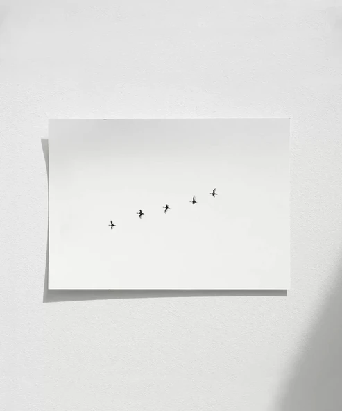 Çerçevesiz Poster Gökyüzünde Özgürlük ürün görseli