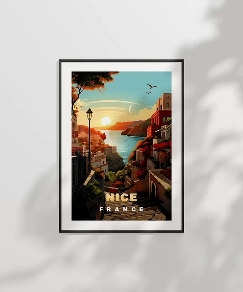 Çerçevesiz Poster Fransa'nın Akdeniz İncisi - Resim 7