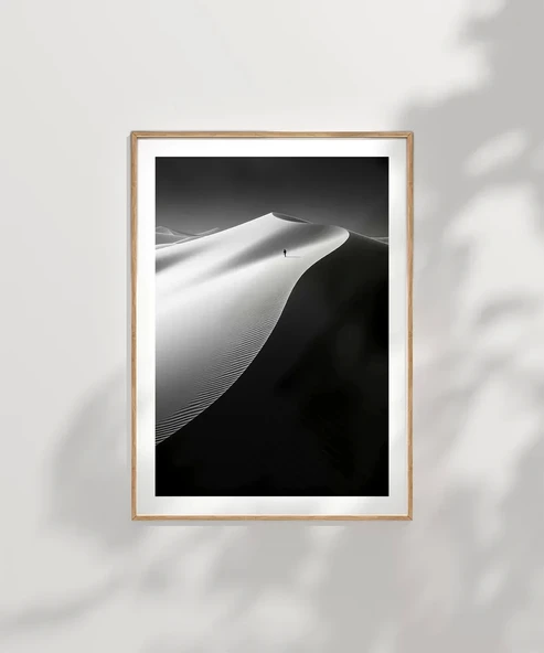 Çerçevesiz Poster Kumun İzinde - Resim 7