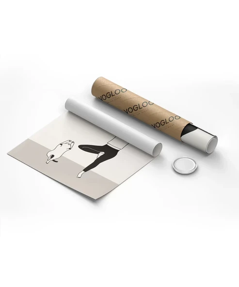 Çerçevesiz Poster Mırıldayan Denge - Resim 8