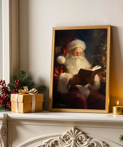 Çerçevesiz Poster Noel Baba'nın Hikayesi ürün görseli