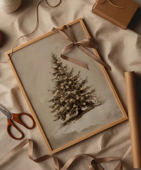 Çerçevesiz Poster Hediye Edilen Huzur ürün görseli