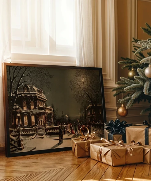 Çerçevesiz Poster Tarihi Bir Kış ürün görseli