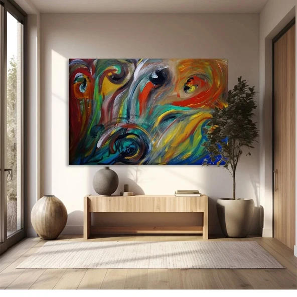 Ruhun Renkleri Kanvas Tablo ürün görseli