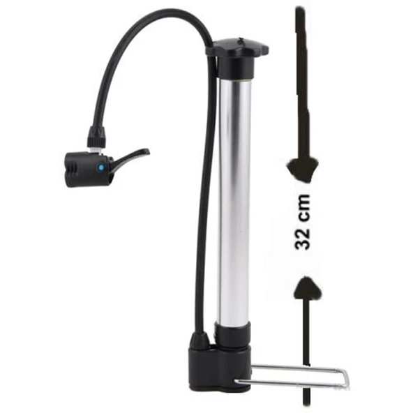 CAMARO MİNİ POMPA BİSİKLET BOT TOP ŞİŞİRME POMPASI ALU. PMP-300 ürün görseli