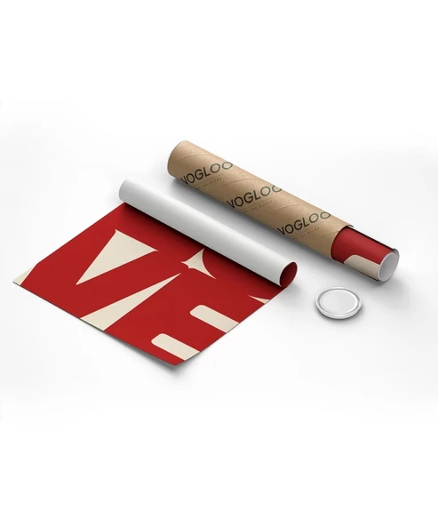 Çerçevesiz Poster LOVE You Büyük Tipografik - Resim 9