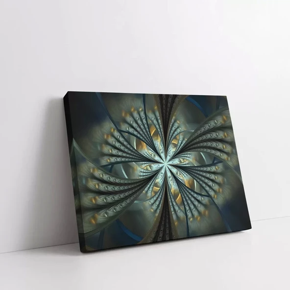 Doğanın Geometrisi Kanvas Tablo - Resim 2