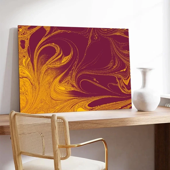 Altın Vortex Kanvas Tablo - Resim 3