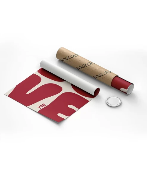 Çerçevesiz Poster LOVE You Büyük Harf Tipografik - Resim 9