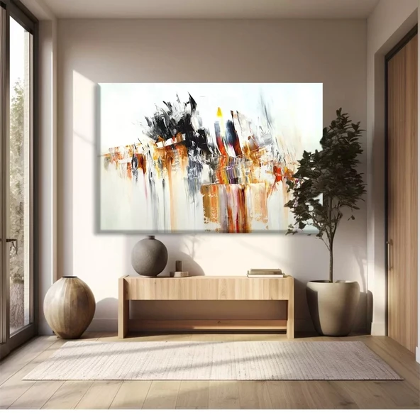 Metropol Ritimleri Kanvas Tablo ürün görseli