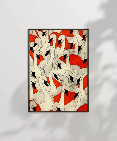 Çerçevesiz Poster Doğanın Deseni - Resim 5