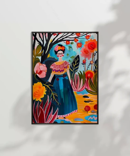 Çerçevesiz Poster Frida’nın Rüyası - Resim 6