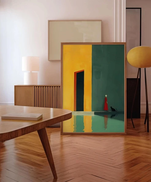 Çerçevesiz Poster Mimari Sessizlikler - Resim 5