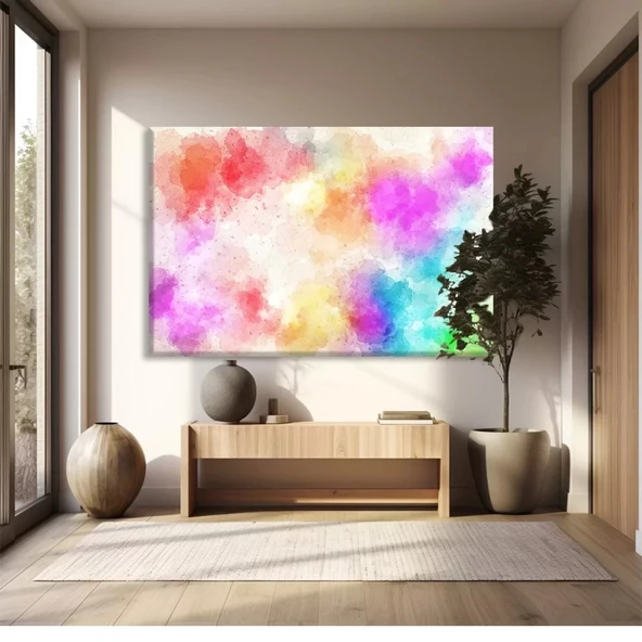 Renk Cümbüşü Kanvas Tablo ürün görseli