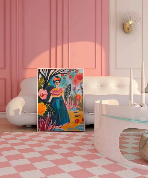 Çerçevesiz Poster Frida’nın Rüyası - Resim 3