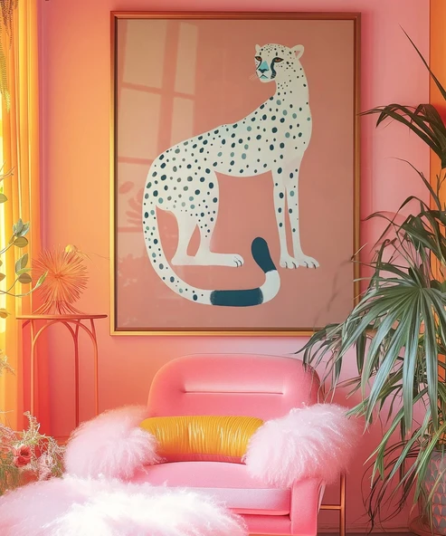 Çerçevesiz Poster Vahşi Zarafet - Resim 5