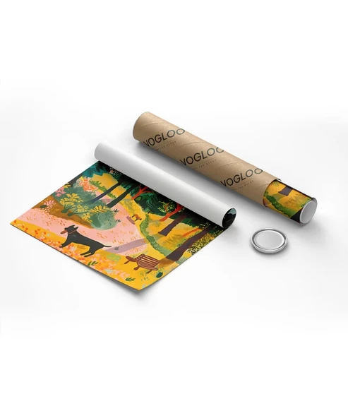 Çerçevesiz Poster Doğadaki Dostlar - Resim 9