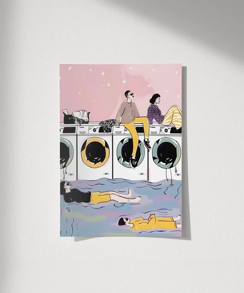 Çerçevesiz Poster Deterjan Rüyası ürün görseli