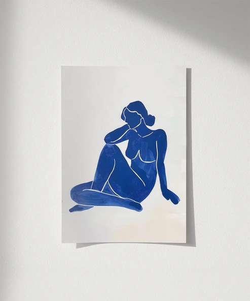 Çerçevesiz Poster Ruhun Konturları ürün görseli