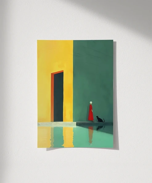 Çerçevesiz Poster Mimari Sessizlikler ürün görseli