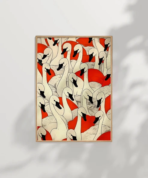 Çerçevesiz Poster Doğanın Deseni - Resim 6