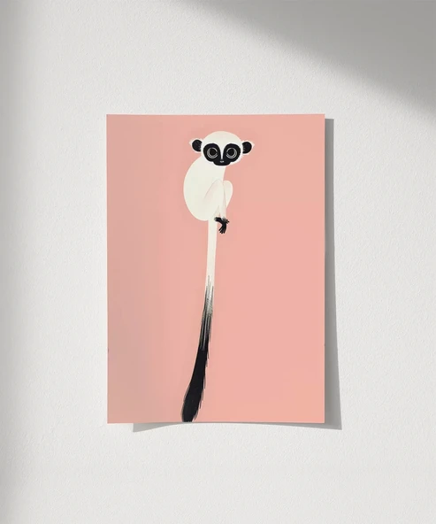 Çerçevesiz Poster Sessiz Hayvanlar ürün görseli