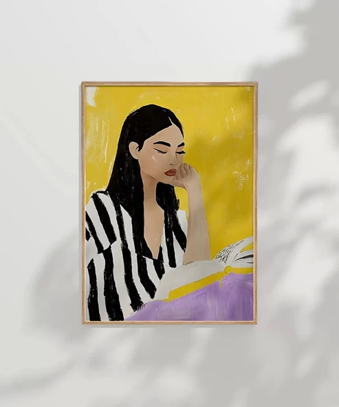 Çerçevesiz Poster Düşünce Portreleri - Resim 7