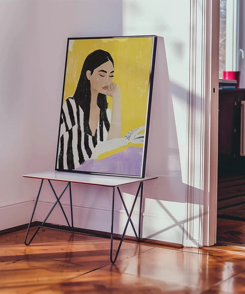 Çerçevesiz Poster Düşünce Portreleri - Resim 3