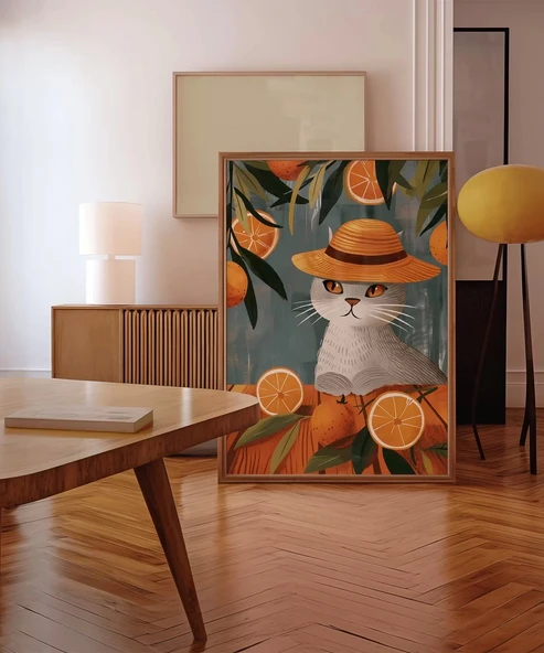 Çerçevesiz Poster Yazlık Patiler - Resim 4