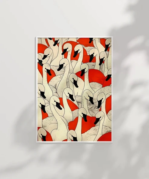 Çerçevesiz Poster Doğanın Deseni - Resim 2