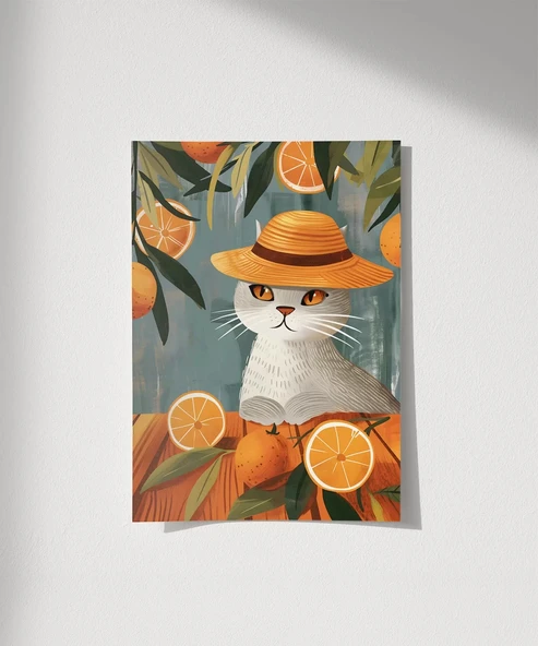 Çerçevesiz Poster Yazlık Patiler ürün görseli