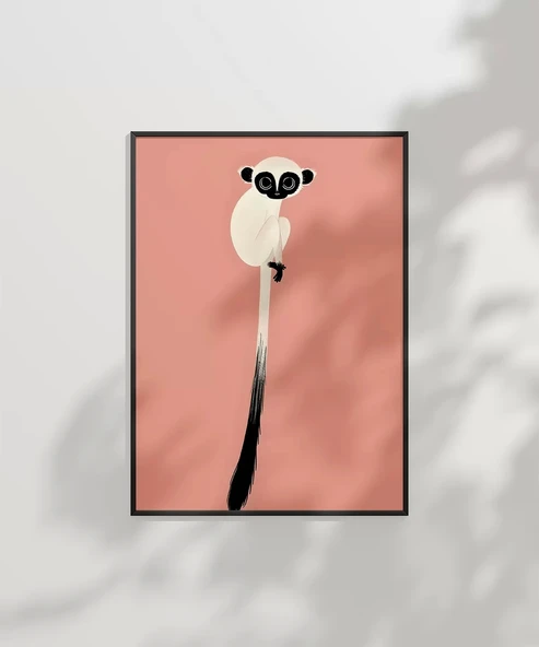 Çerçevesiz Poster Sessiz Hayvanlar - Resim 6