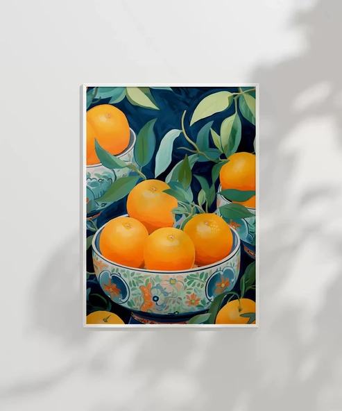 Çerçevesiz Poster Doğanın Sofrası - Resim 2