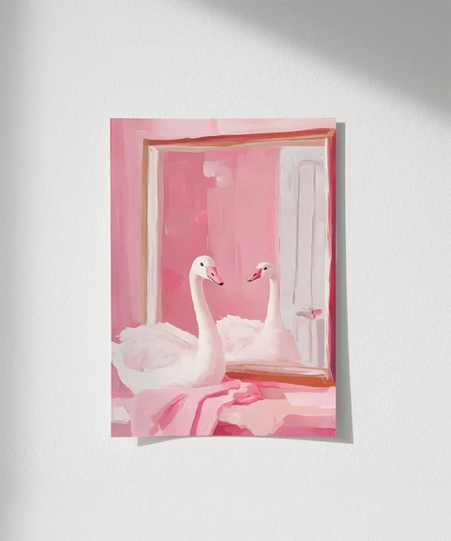 Çerçevesiz Poster Zarif Yansımalar ürün görseli