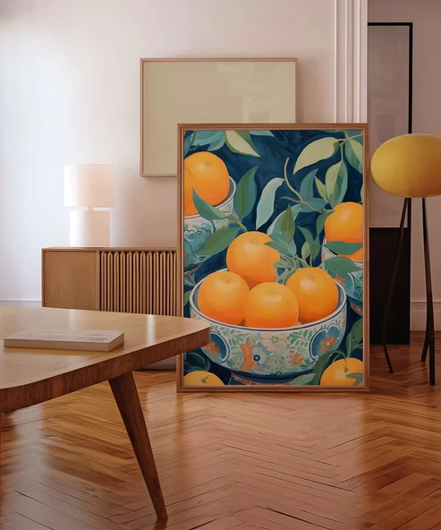 Çerçevesiz Poster Doğadaki Dostlar - Resim 3