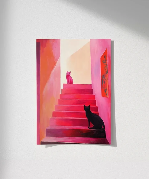 Çerçevesiz Poster Işığa Doğru ürün görseli