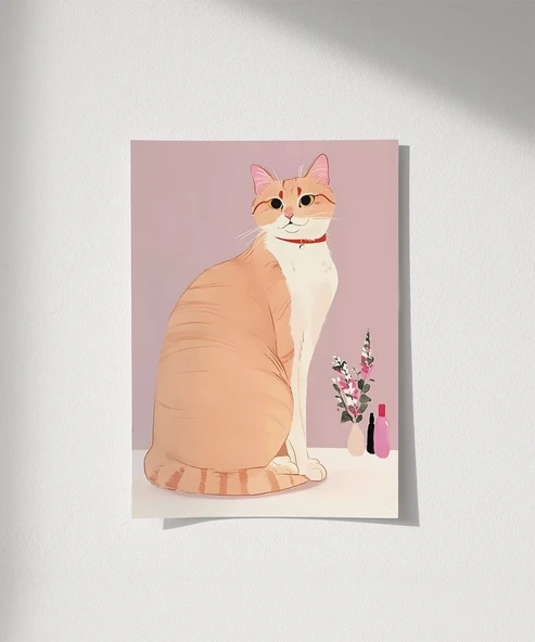 Çerçevesiz Poster Zarafetin Portresi ürün görseli