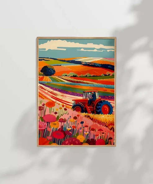 Çerçevesiz Poster Tarla Günlükleri - Resim 7