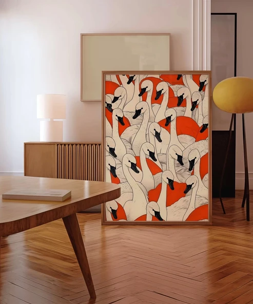 Çerçevesiz Poster Doğanın Deseni - Resim 3